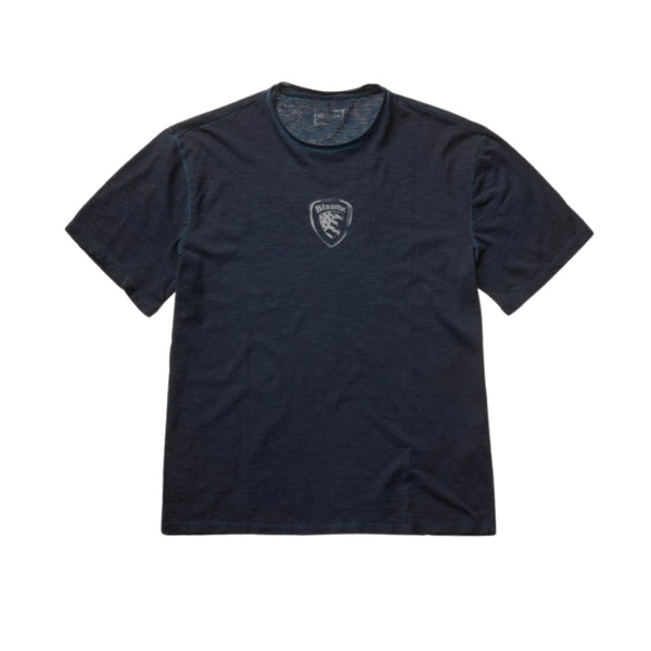 Blauer T-Shirt T-shirt Uomo in tessuto fiammato Blu P24-BLAUERBLUH02345006890-888-M - Francavilla Moda